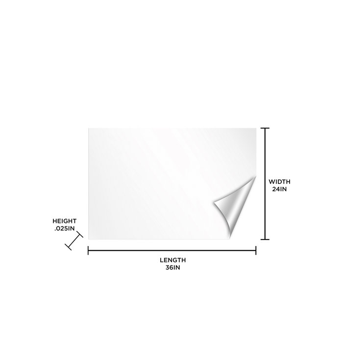 Ebern Designs Keristen Large DryErase Whiteboard Wall Decal & Reviews Wayfair